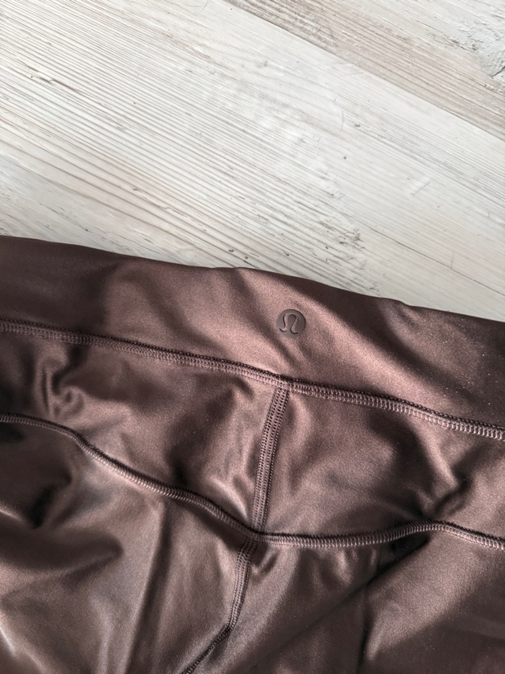 lululemon athletica Chocolate Brown High-Rise Leggings - Picture 3 of 4